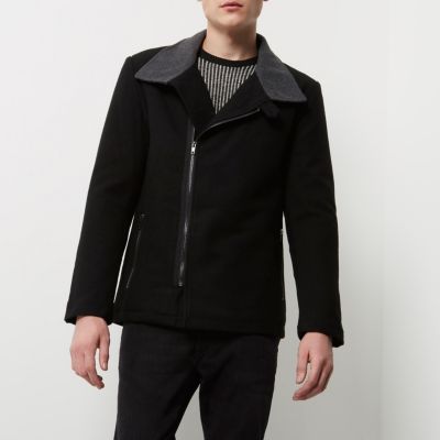 Black Vito turtleneck jacket